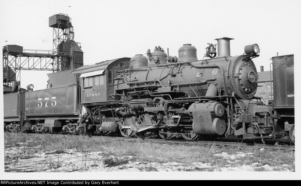 ATSF 0-8-0 #575 - Atchison, Topeka & Santa Fe